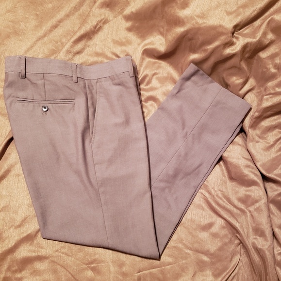 β οΈ2xHPβ οΈJF J.FERRAR Tan Slim Fit Suit - Picture 5 of 8